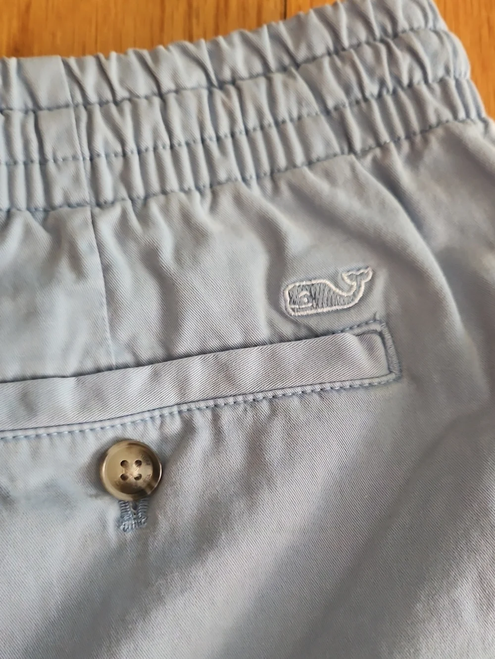 Vineyard Vine  7in Pull On Island Light Blue Drawstring Shorts